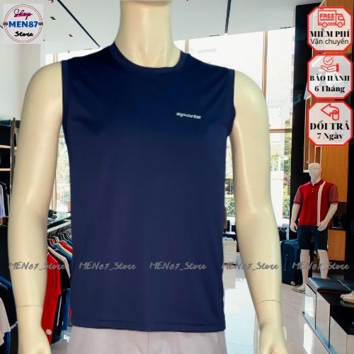 Áo thun nam , Áo Thun 3 Lỗ, Sát Nách Nam Tập GYM Chất Thun Lạnh Mèm Mịn- MEN87_Store