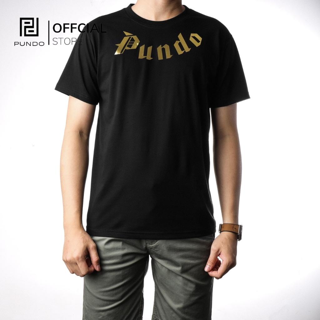 Áo thun nam unisex PUNDO tay ngắn form rộng, chất vải cotton thấm hút tốt, mịn PUNDO ATPD064