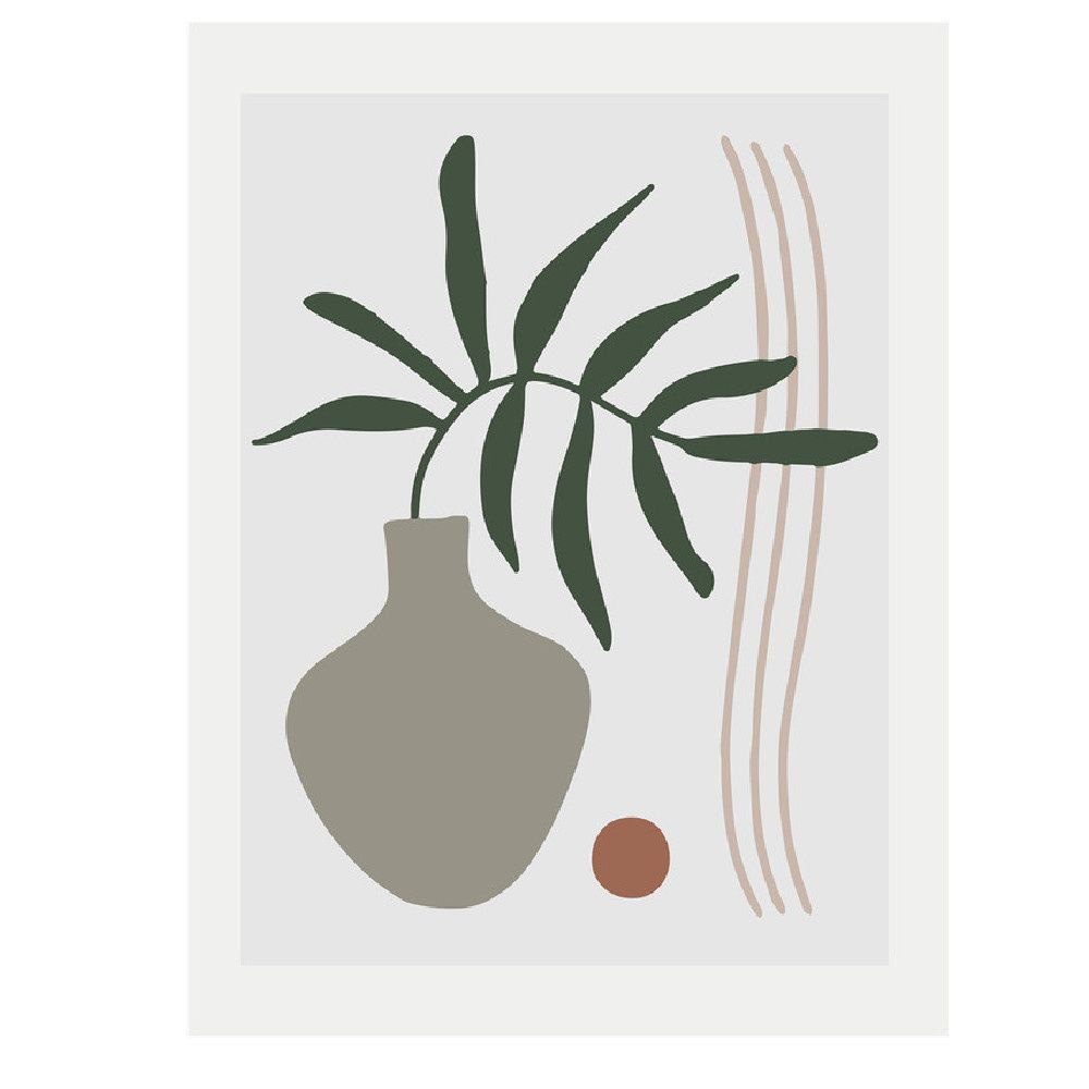 Tranh vải canvas treo tường trang trí phong cách Bắc Âu hiện đại