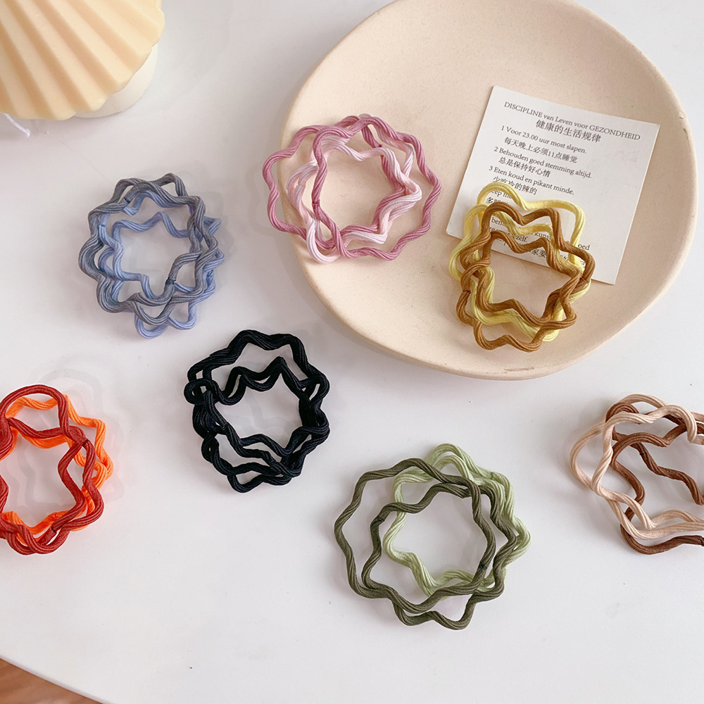 Set 4 dây buộc tóc dễ thương cho nữ