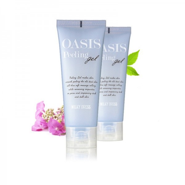 GEL TẨY TẾ BÀO CHẾT LÀM SÁNG DA MILKY DRESS OASIS PEELING GEL 100ML CHÍNH HÃNG - 6926