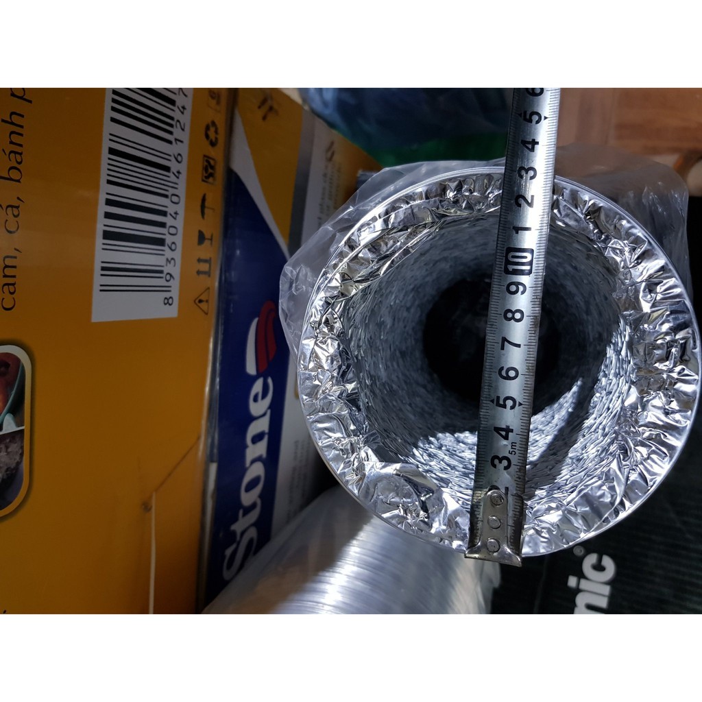 Ống gió bạc mềm D100 / D125mm / D150mm