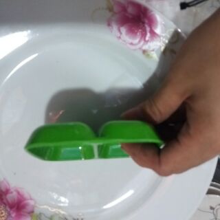 Đĩa gia vị đôi nhựa phíp