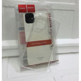 Ốp lưng dẻo Hoco cho iPhone 11 6.1 inch silicon Trong Suốt