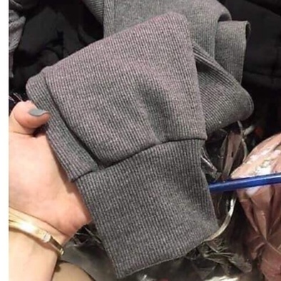 Quần jogger nữ chất len tăm bo gấu, quần len tăm dài cạp chun Quần Dài Nữ Thể Thao Cạp Chun Siêu Hot Thu Đông Tiện Lợi
