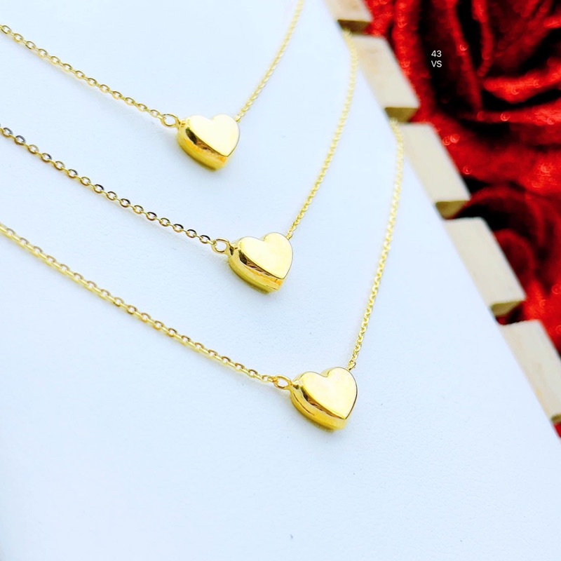 DÂY CHUYỀN TIM PHỒNG VT10K_GOLD