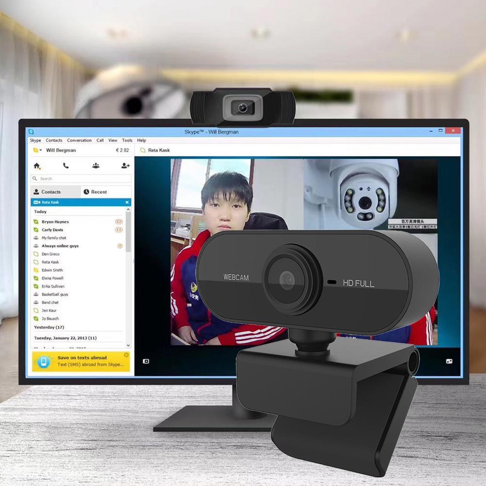 Webcam HD 1080p tích hợp micro tự động cổng USB U6X7 cho PC laptop | BigBuy360 - bigbuy360.vn
