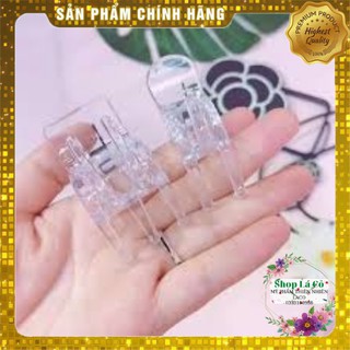 Kẹp Tóc Càng Cua 5 Răng, 3 Răng ( Đen + Nâu + Trong Suốt)