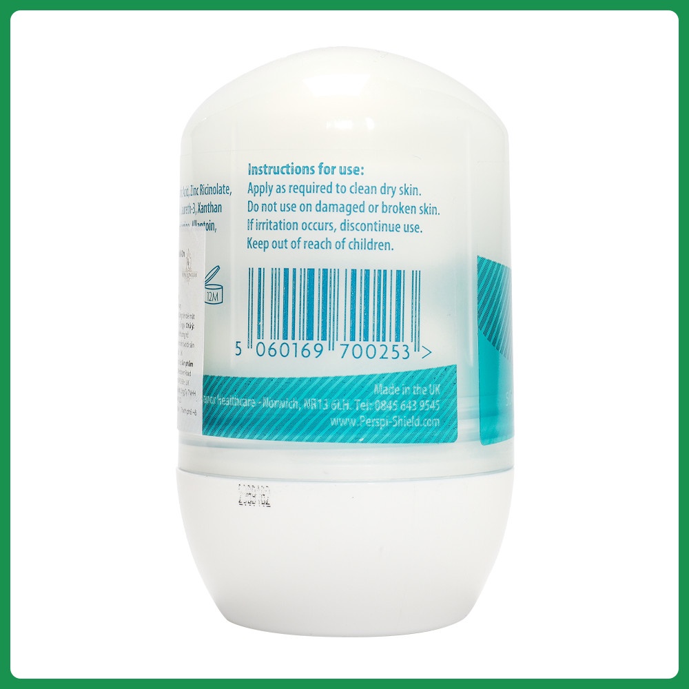 Lăn Khử Mùi Perspi-Shield Dành Cho Mọi Loại Da Hiệu Quả Tới 72h - Lọ 50ml