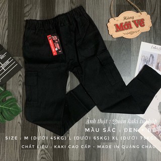 Quần kaki túi hộp - unisex nam nữ