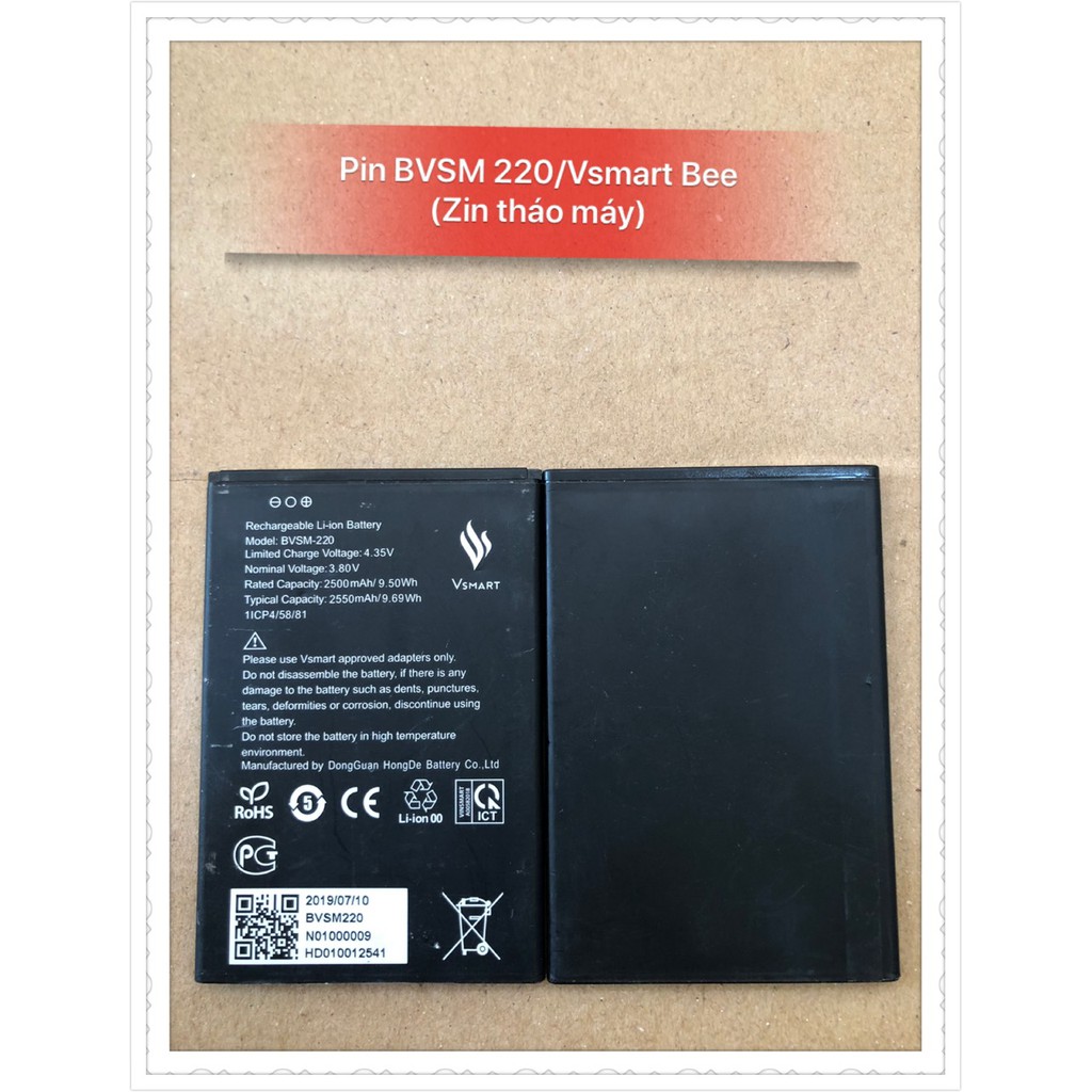 Pin V220A/BEE VSMART