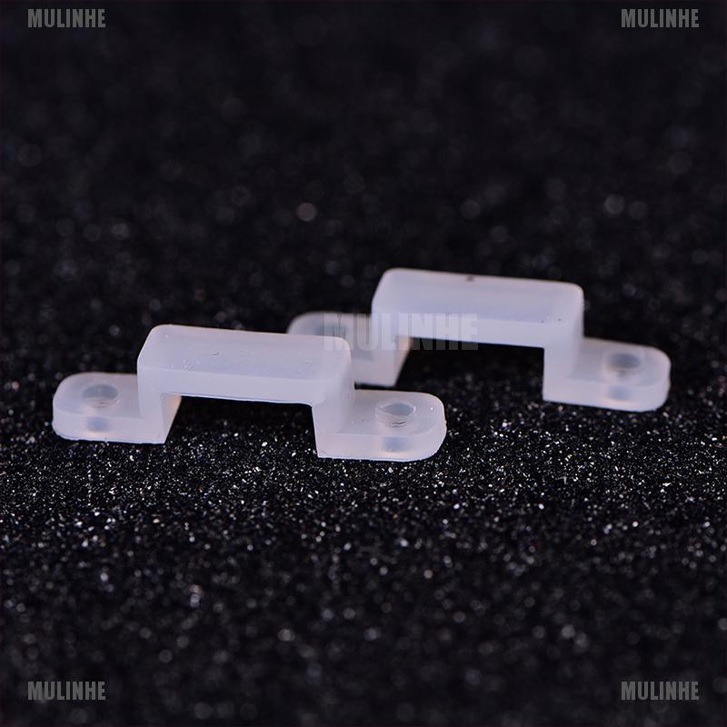 Set 10 Kẹp Nhựa Mềm 10 / 14mm Cố Định Đèn
