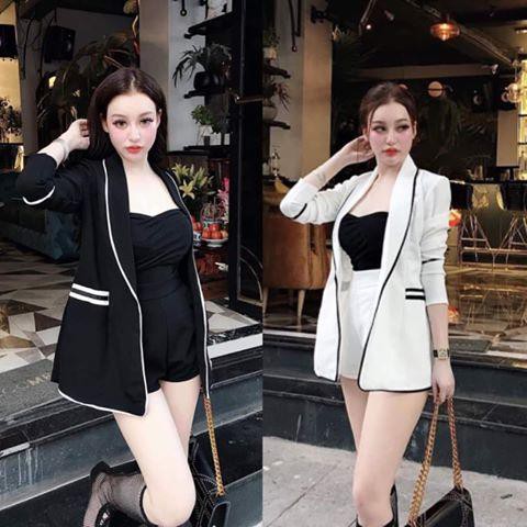 Sét vest đùi nữ chất vải mịn mềm kèm hình thật