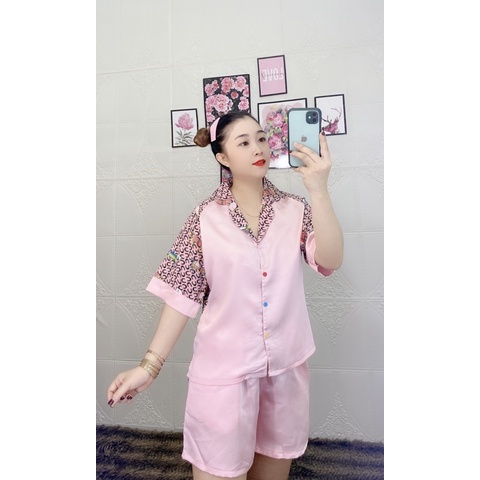 PIJAMA THIẾT KẾ SẺ TÀ PHỐI HỌA TIẾT