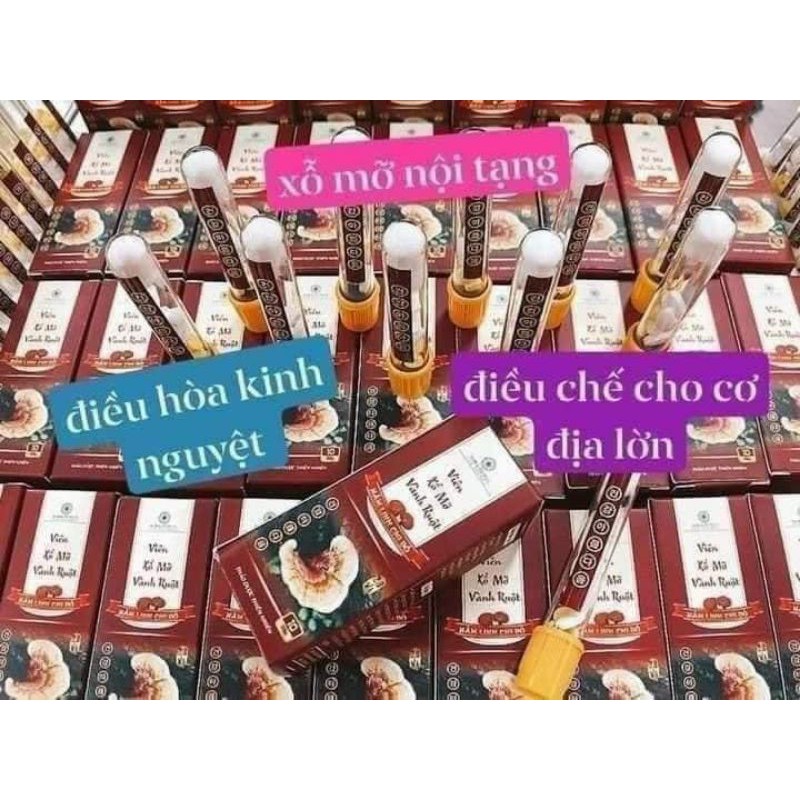 XỔ MỠ VÀNH RUỘT LINH CHI ĐỎ