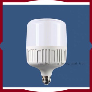 Bóng đèn led🍀freeship 🍀bóng đèn led trụ tròn 20w 30w ánh sáng trắng