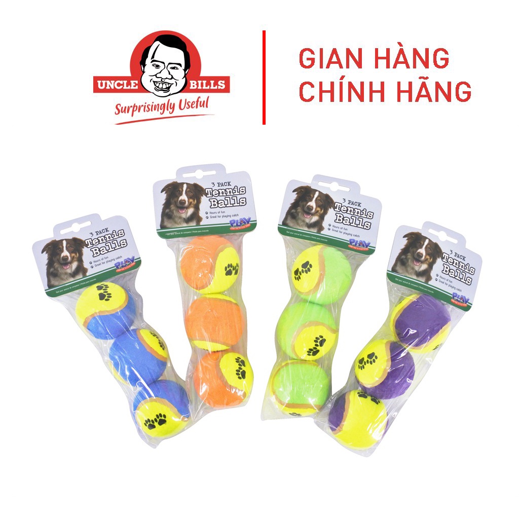 Bóng Tennis Đồ Chơi Của Thú Nuôi 3 Cái trên Bộ Uncle Bills PA0125