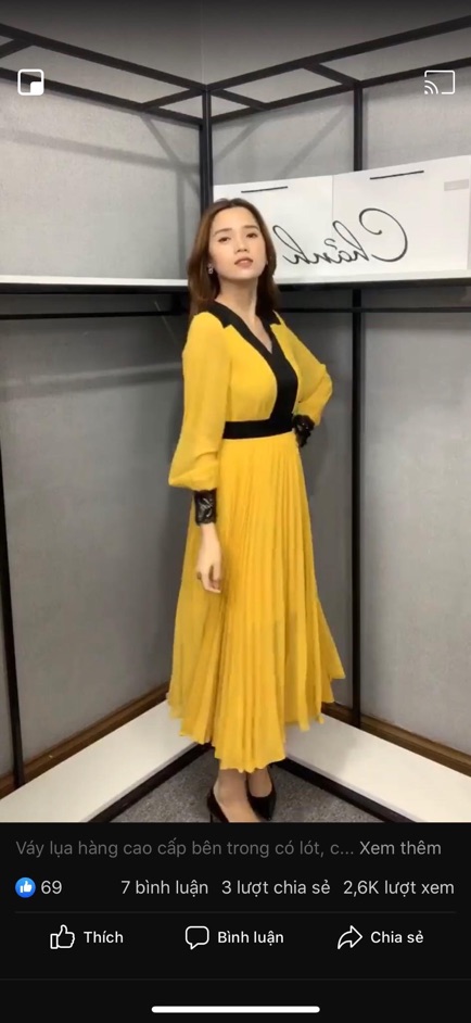 Váy chảnh shop