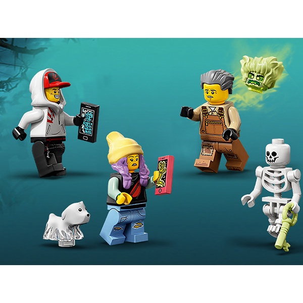 Nhân vật Lego Hidden Side: Jack Davids, Parker L. Jackson, Mr. Branson / Lego hs003, hs004, hs006