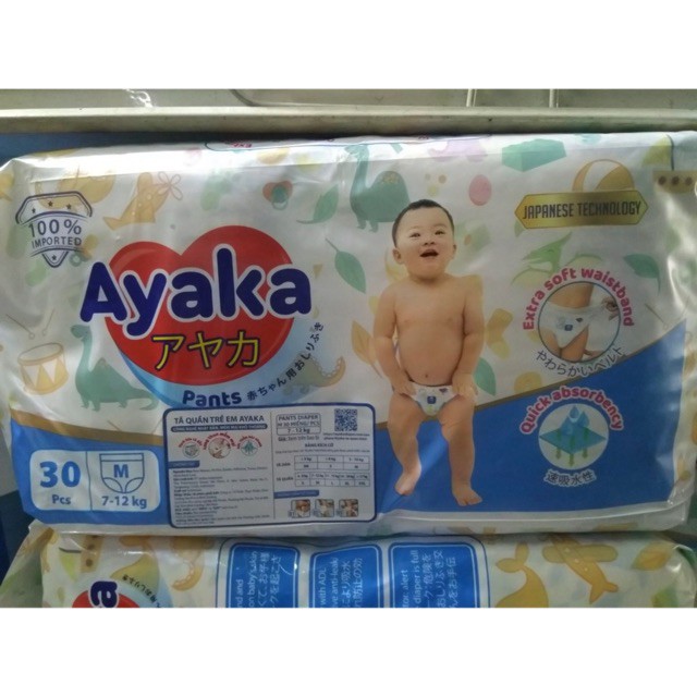 ( đủ size) Tã Quần AYAKA Nutifood S32