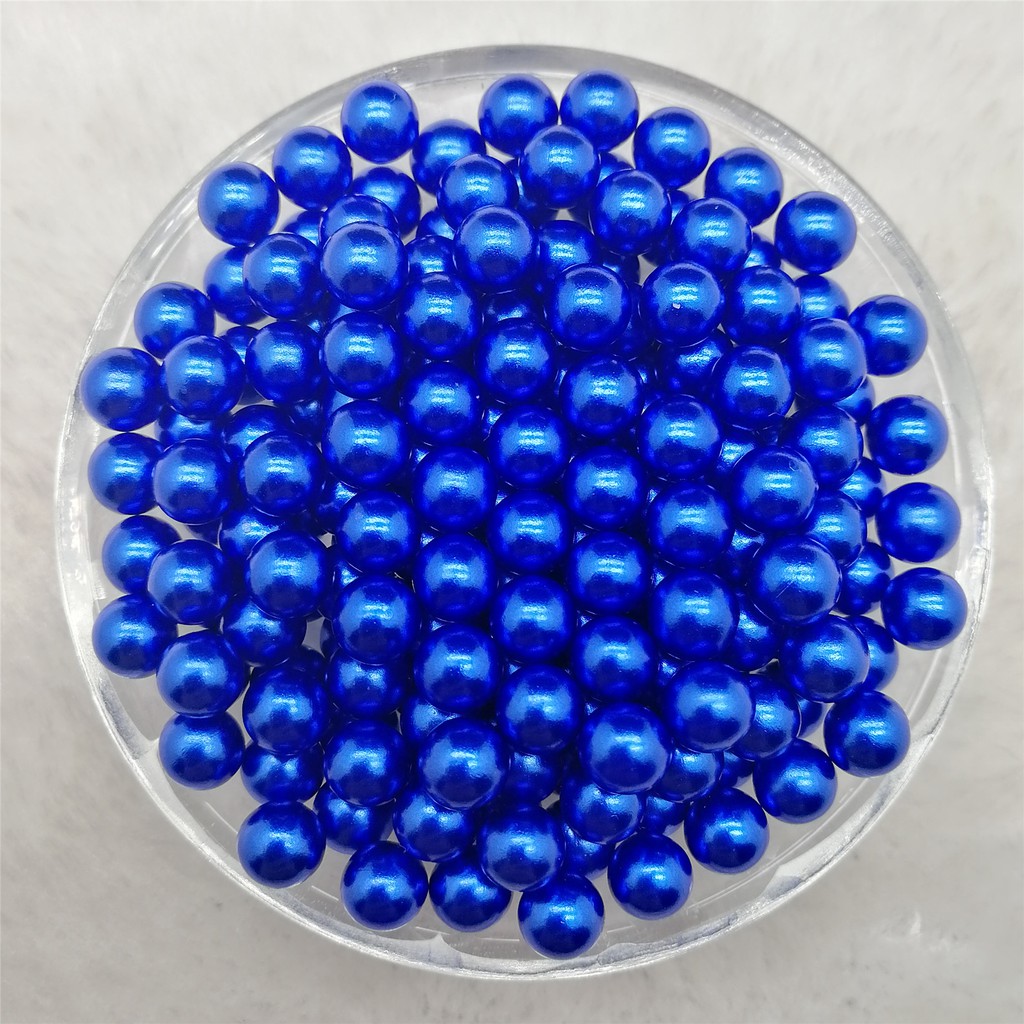 Chuỗi hạt ngọc trai nhân tạo 4/6/8mm dùng để trang trí trang sức thủ công