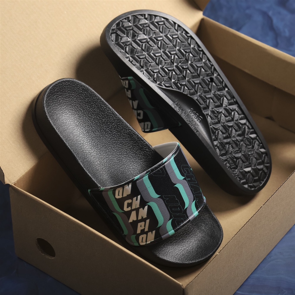 Dép Quai Ngang Unisex DETU DNT17 (Đen/Đen)