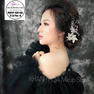 Voan quây chun chụp ảnh - đen