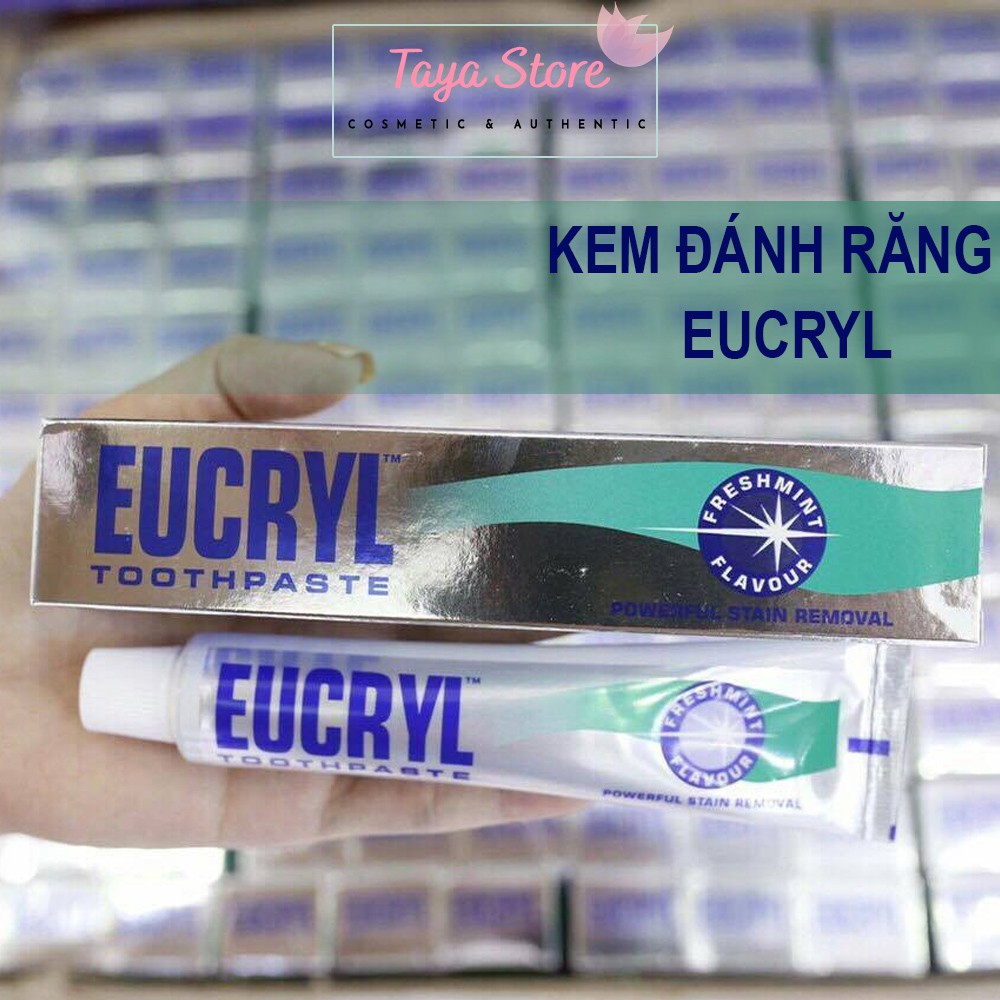 Kem Đánh Răng Eucryl Toothpaste UK 62g