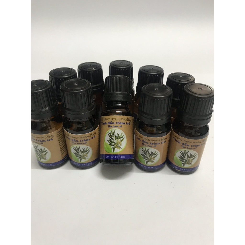 combo 10 lọ tinh dầu tràm trà 10ml