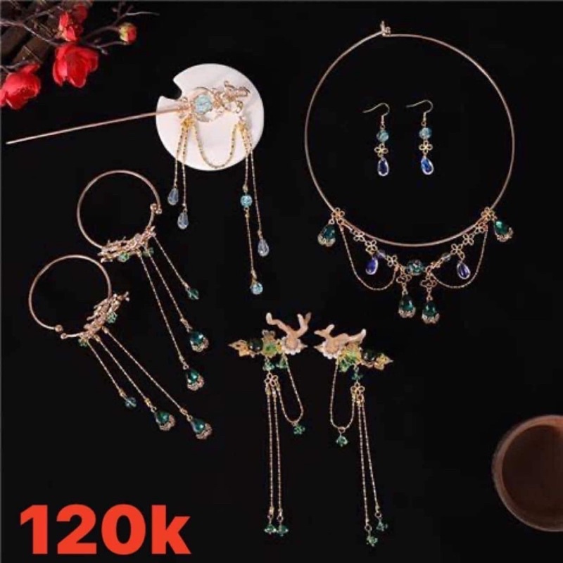 sét trâm 8 món siêu đẹp
