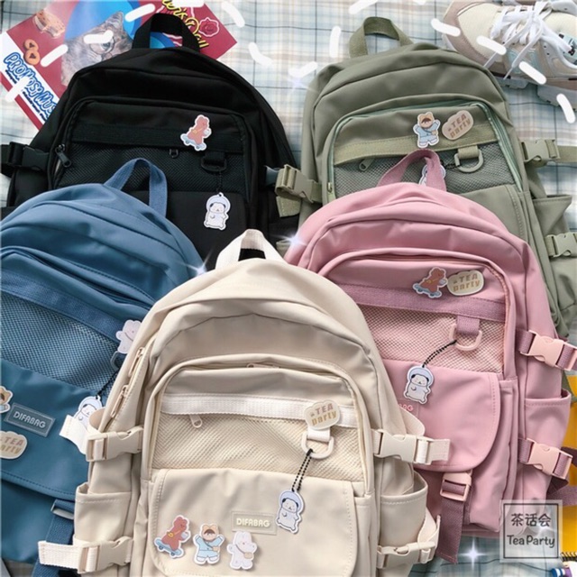 Balo Đi Học Chống Thấm Nước Mã 600320