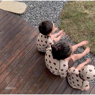 Set đồ bơi #peekaboo cho bé trai/bé gái từ 3tháng-4tuổi