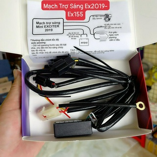 Mạch tắt đèn trợ sáng bi mini dành riêng cho xe EX150 EX155 Winx ab wave
