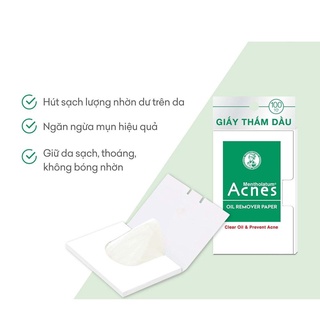 Phim/ Giấy thấm dầu Acnes 50 tờ/ 100 tờ