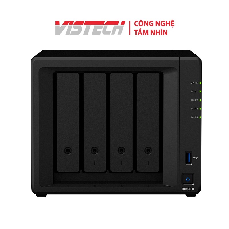 Ổ lưu trữ mạng NAS Synology DS920+ (chưa kèm ổ cứng)