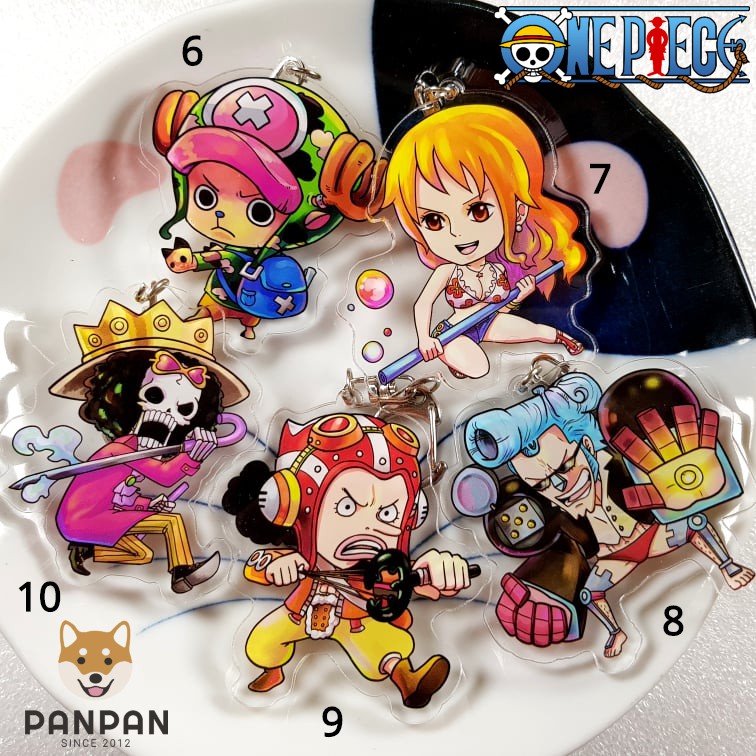 Móc Khoá Anime Mica Acrylic One Piece 1 (6cm)