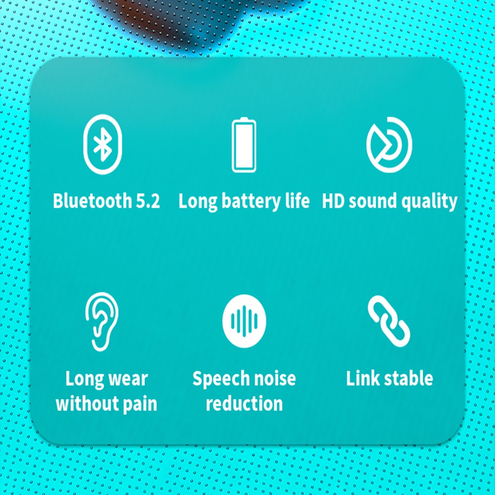 Bộ Tai Nghe Không Dây Bluetooth 5.0 S8 S9 Chống Thấm Nước Có Mic
