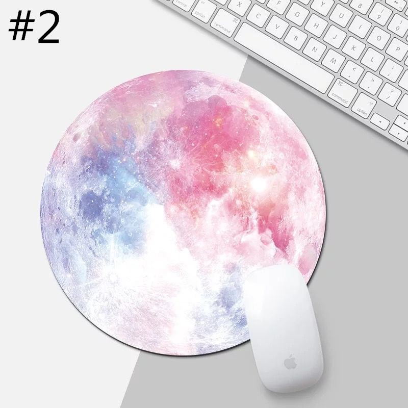 Bàn di chuột hình tròn 20 hoa văn tùy chọn 20cm