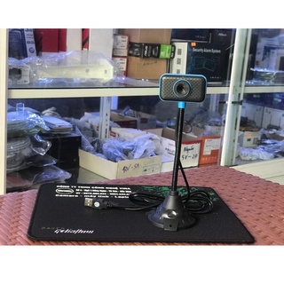Webcam chân cao kèm mic tiện lợi - Hỗ trợ học trực tuyến