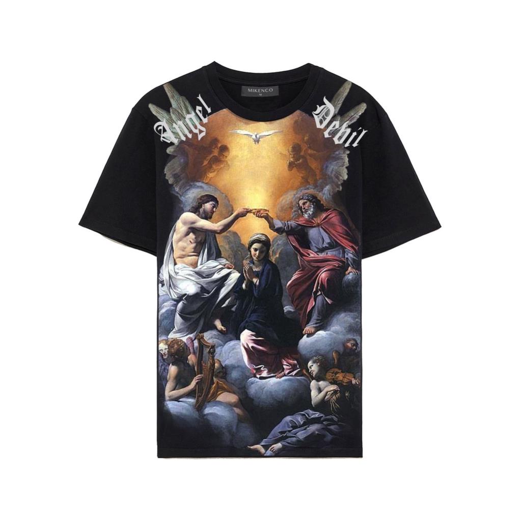 [FREESHIP ĐƠN TỪ 50K] Áo phông Nam Nữ Micenko Angle Debil Streetwear Áo Thun Nam Form Rộng Basic Cotton Oversize