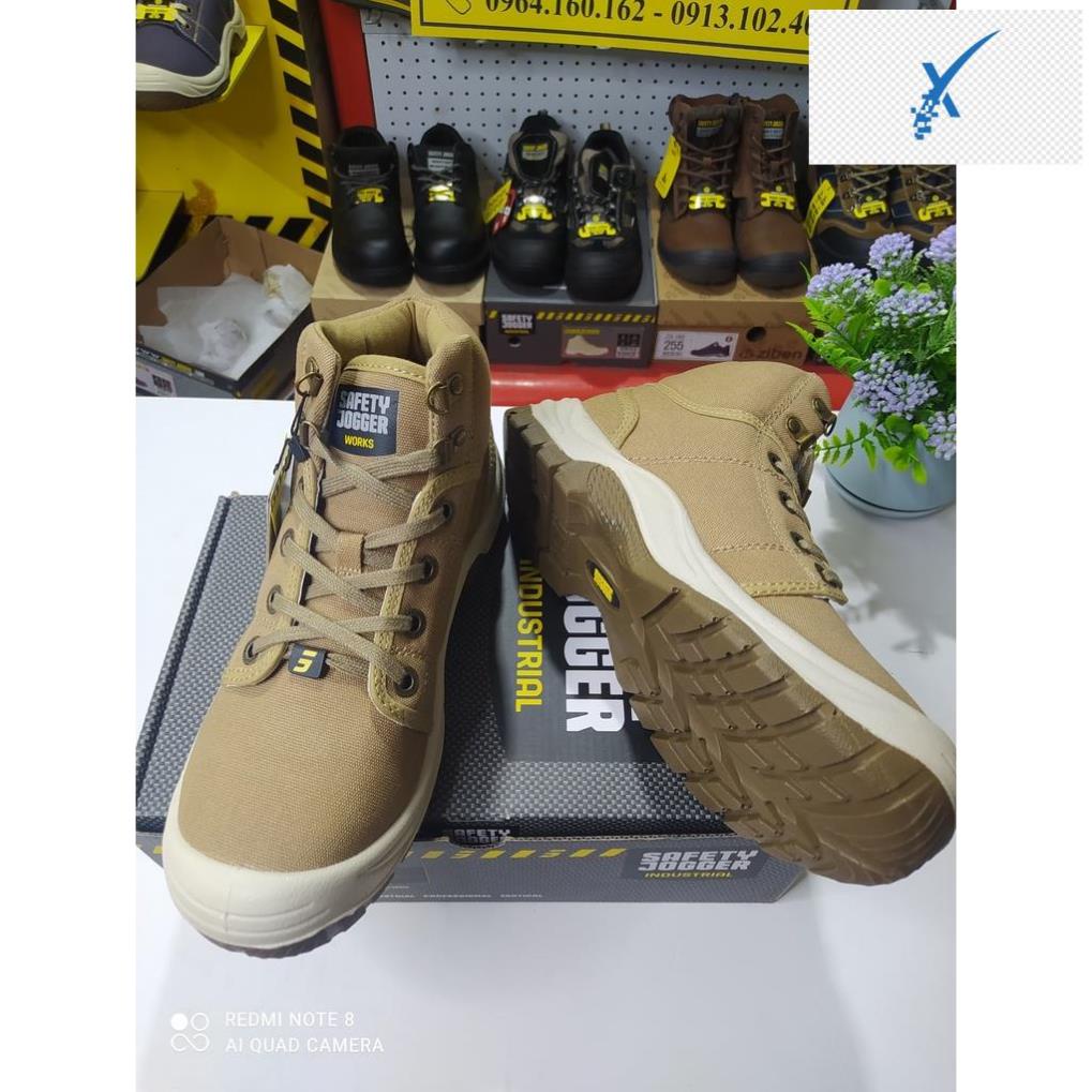 Giày bảo hộ Safety Jogger Desert 011 Da Chất Lượng Cao, Đế Chống Đâm Xuyên, Va Đập Mạnh