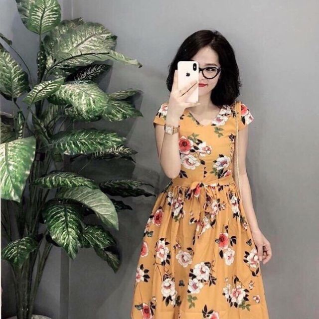 Đầm voan QC
