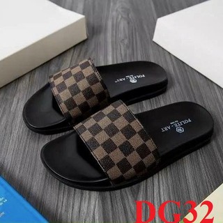 Dép Nam - Dép Quai Ngang Caro Unisex Hottrend 2021