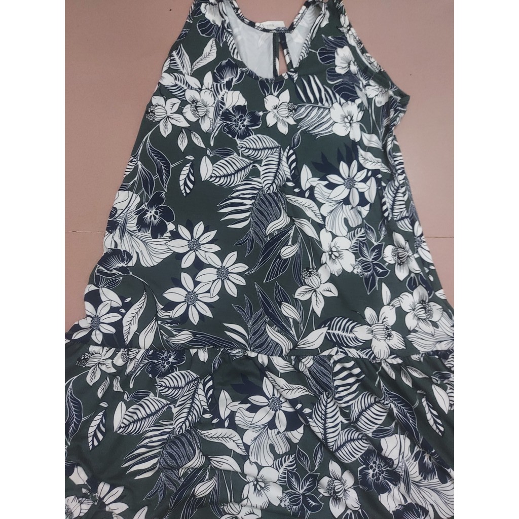 Đầm thun mặc ngủ bông hoa(nhiêu màu)