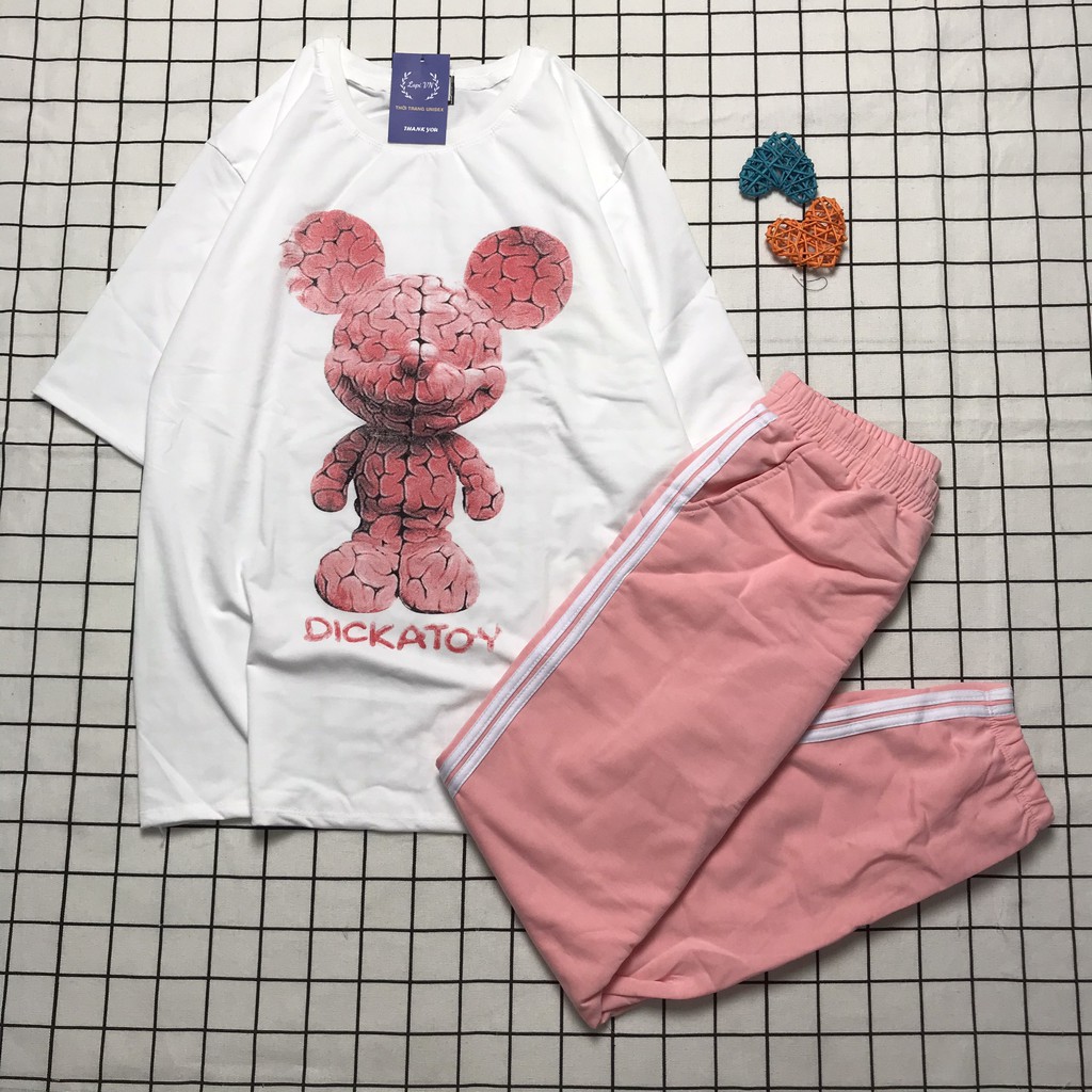 [Mã WASTXINH giảm 10% tối đa 15K đơn 99K] Set Đồ Bộ Quần JOGGER+ ÁO cartoon 3D Cute SD03-Lapi VN | BigBuy360 - bigbuy360.vn