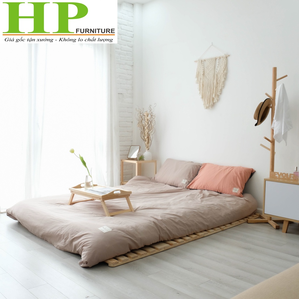 Giường Hộp Pallet - Giường Đã Sơn Chống Mốc - Giường Ngủ - Giường Pallet - Giường gỗ - Giường xếp