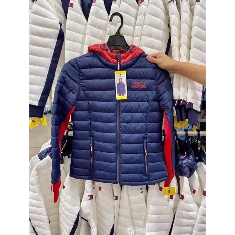 ÁO PHAO TOMMY MỸ MÀU XANH SIZE S