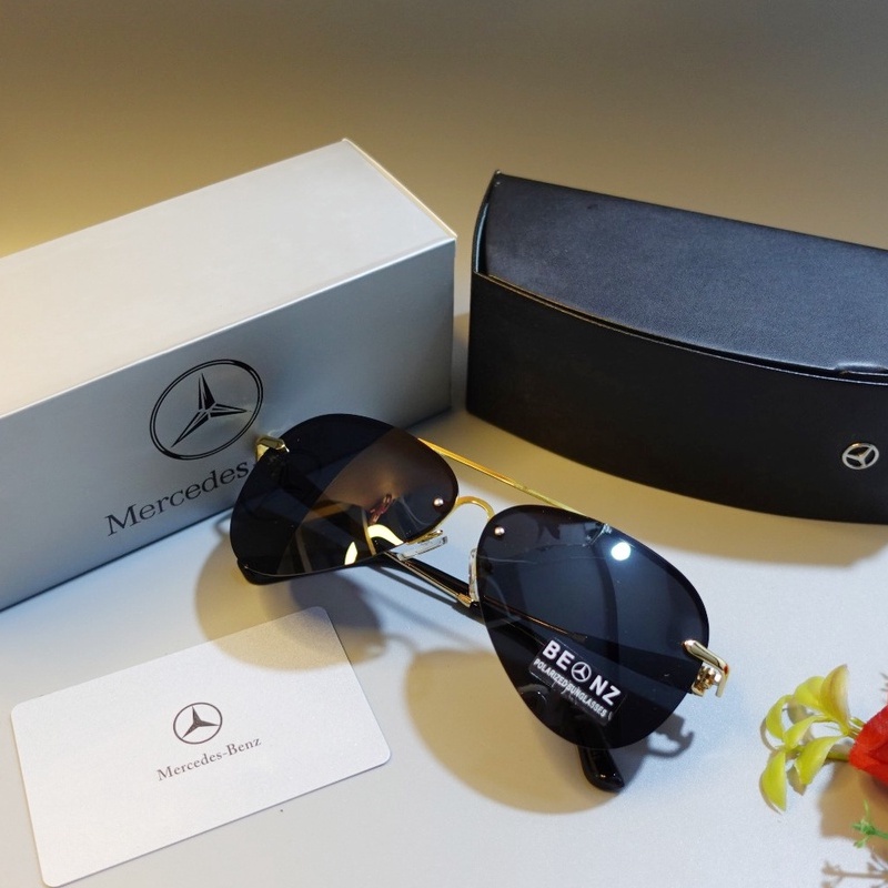 Kính thời trang Nam Mercedes Full box - T0257