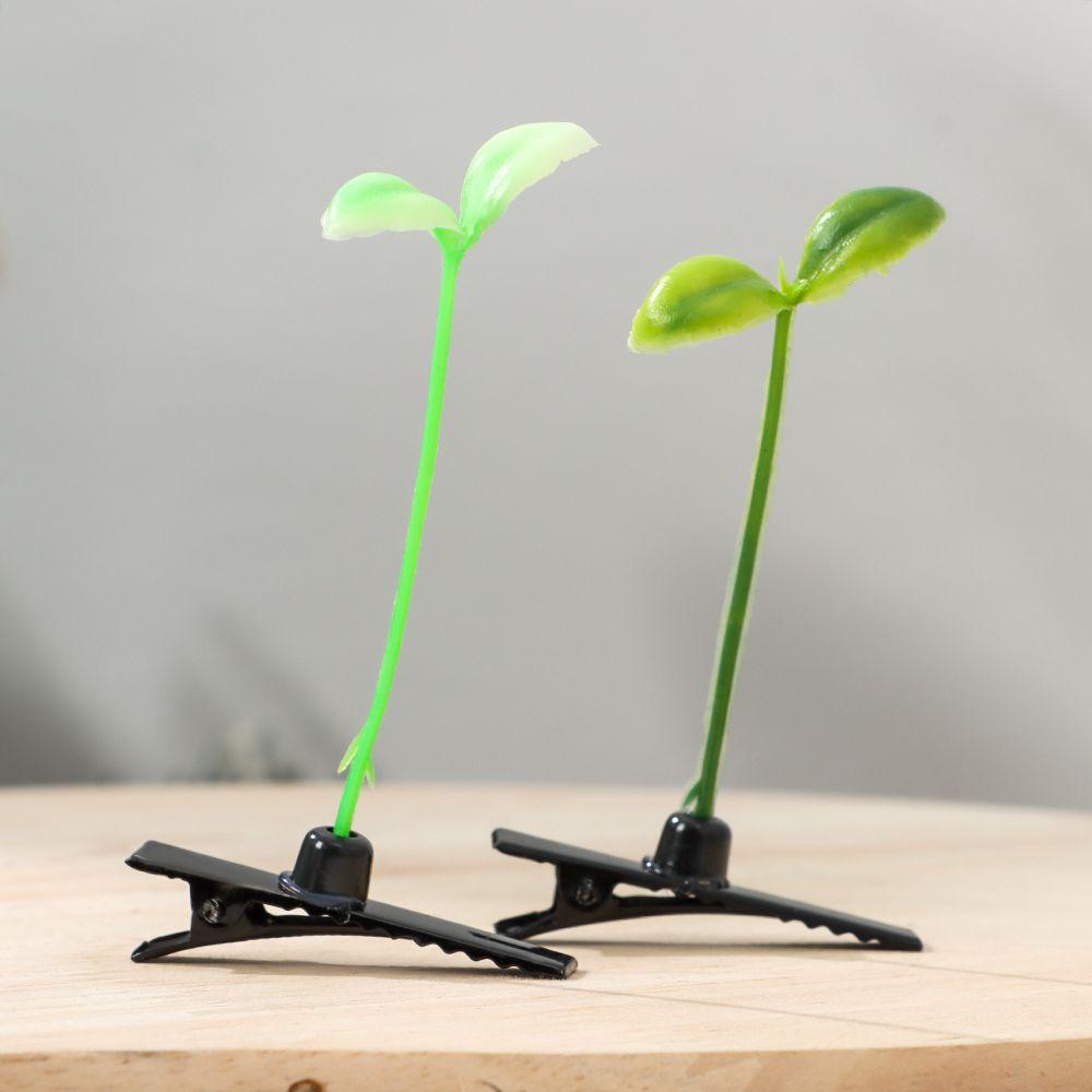 YVE Set 10 Kẹp Tóc Hình Hạt Đậu Mini Cho Bé