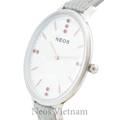 Đồng Hồ Dây Da Thời Trang Nữ Neos N-40727L Sapphire